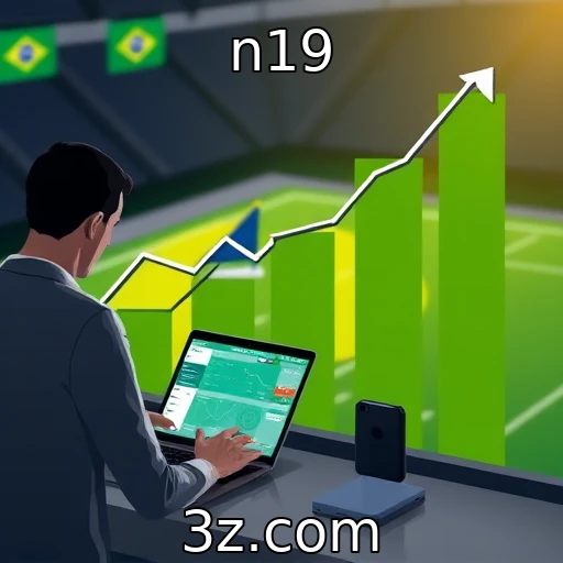 Crescimento de plataformas de apostas no mercado brasileiro : n19